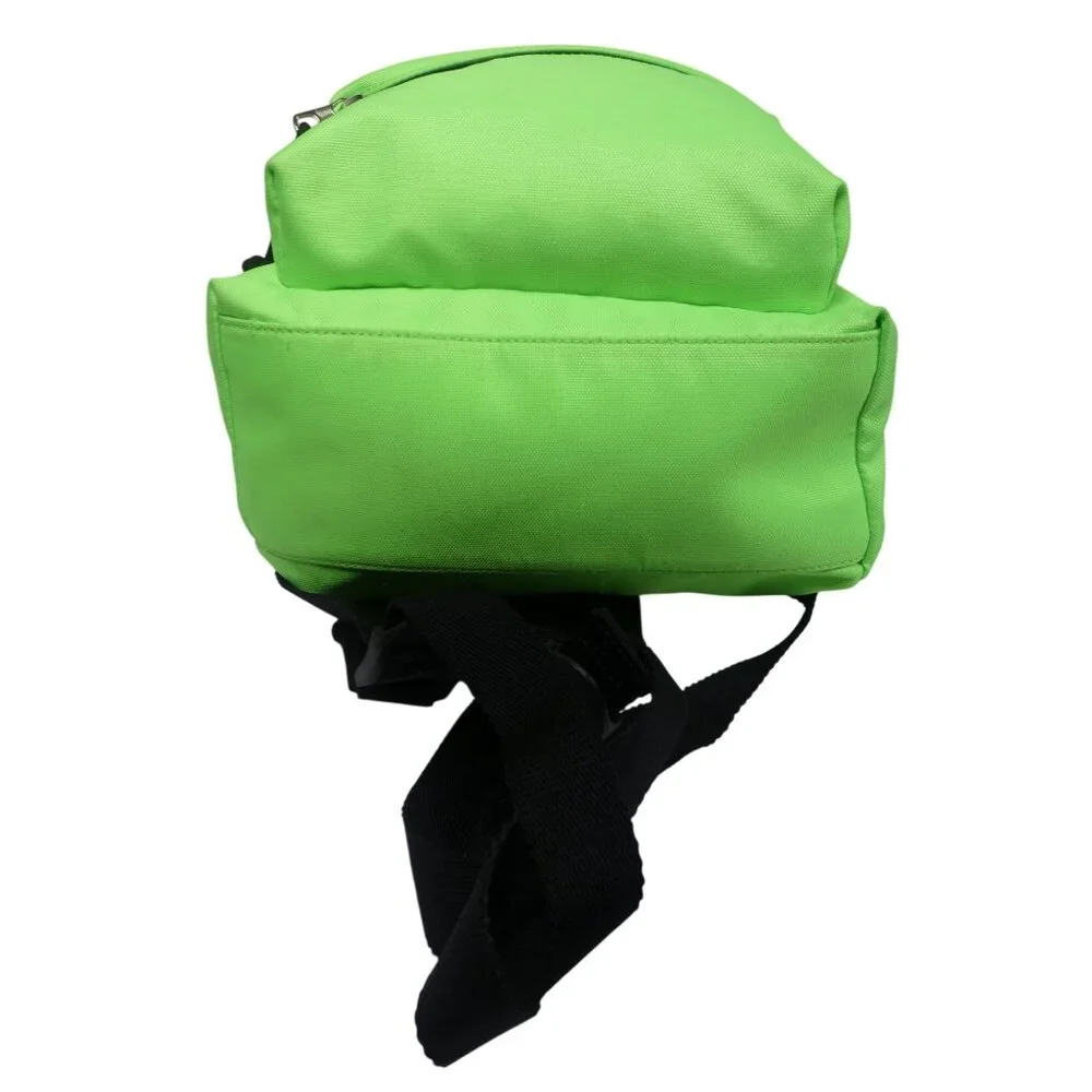 Balenciaga‎ Demna Gvasalia Green Canvas Graphic Print Backpack